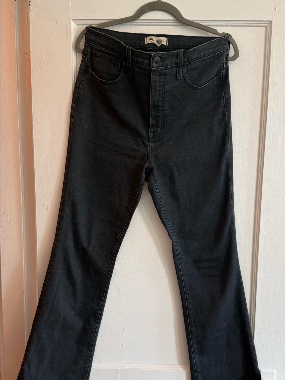 Women’s Black Straight-Leg Jeans - Unbranded
